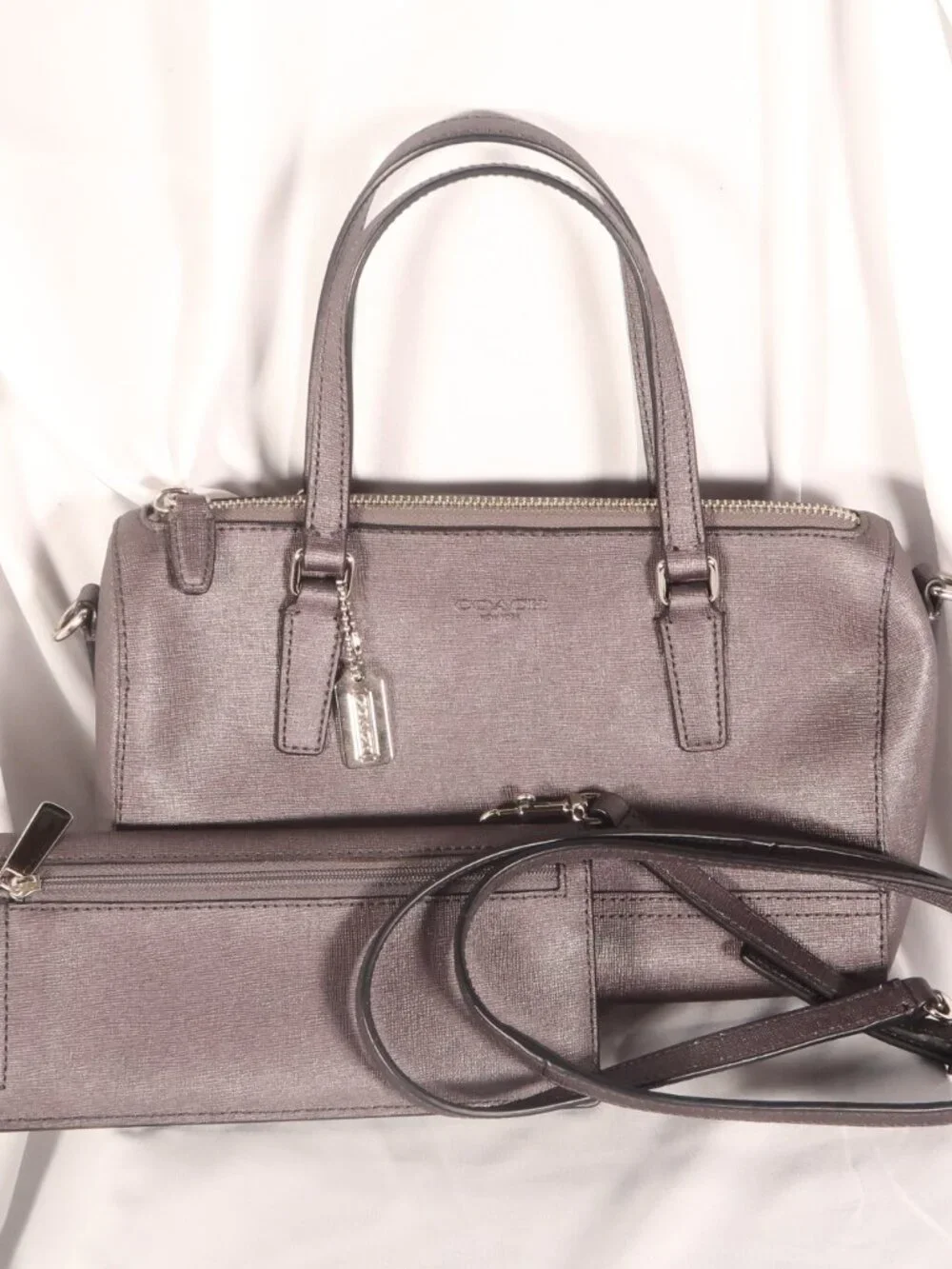 RARE, Vintage | Coach | New York Collection | designer satchel w/ wallet | NEW - Picture 1 of 5